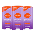 3 purple stick deodorants in the scent Lavender Sage