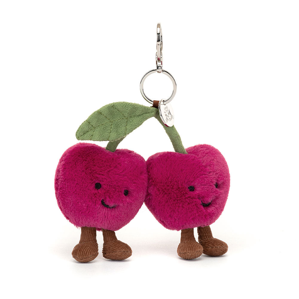 Amuseables Cherries Bag Charm ,Main View