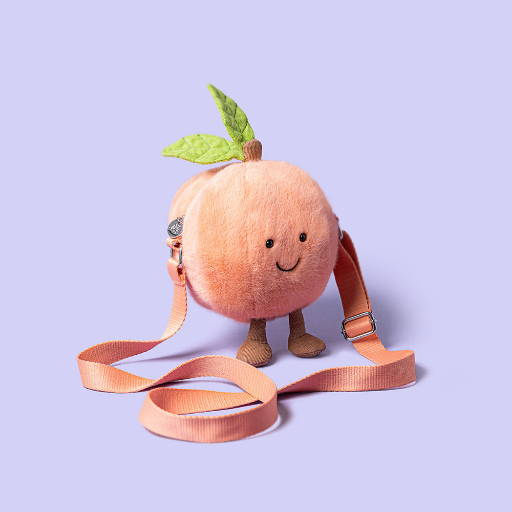 Amuseables Peach Shoulder Bag, View 1