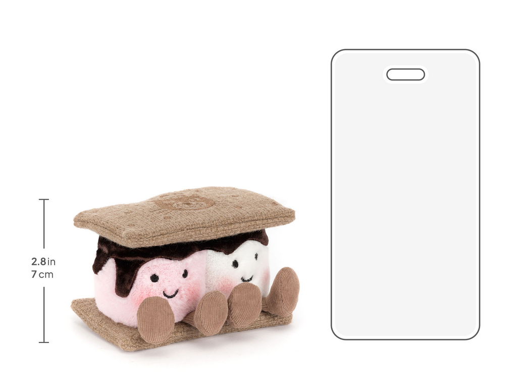 Amuseables S'mores, size chart