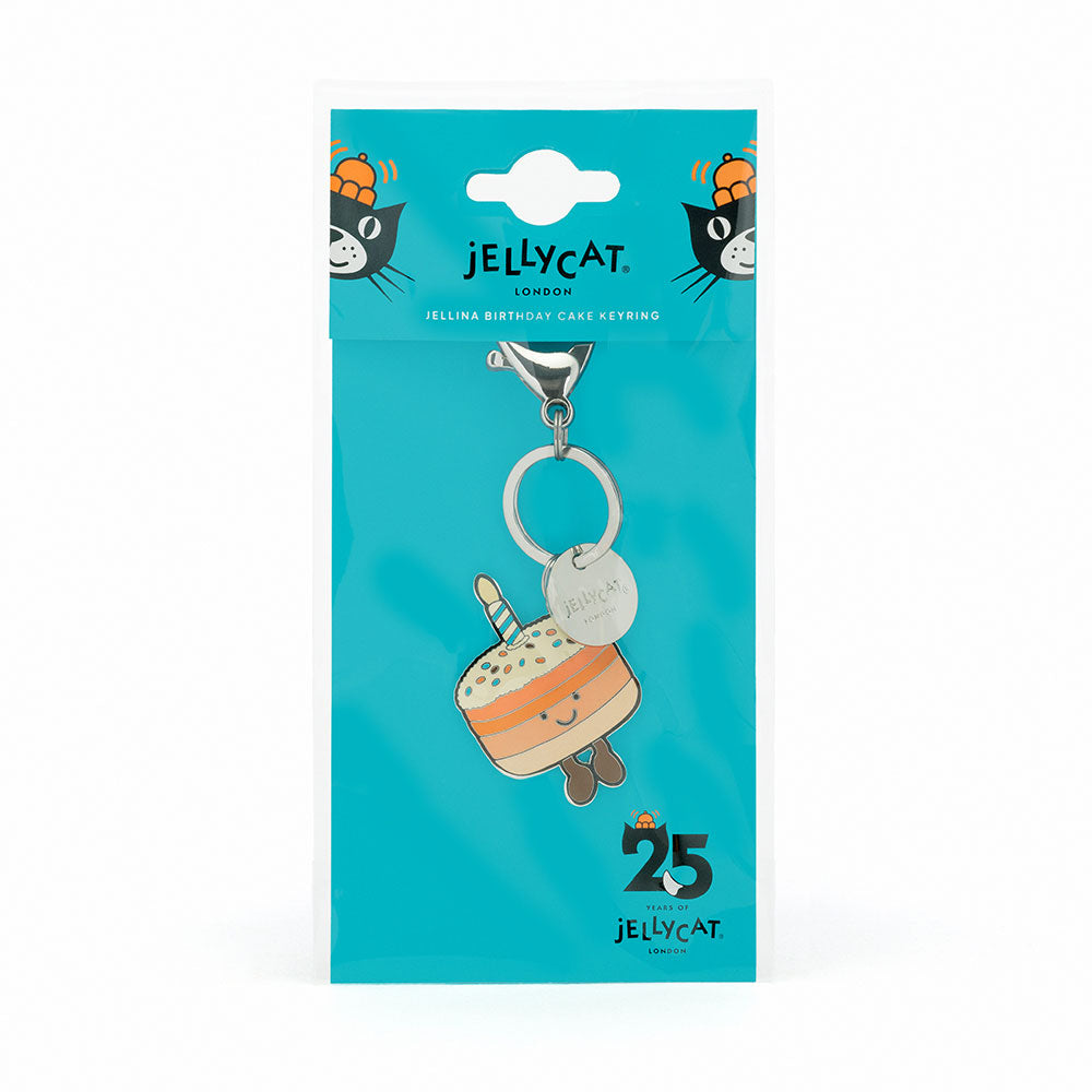 Amuseables Jellina Birthday Cake Keyring​, View 2