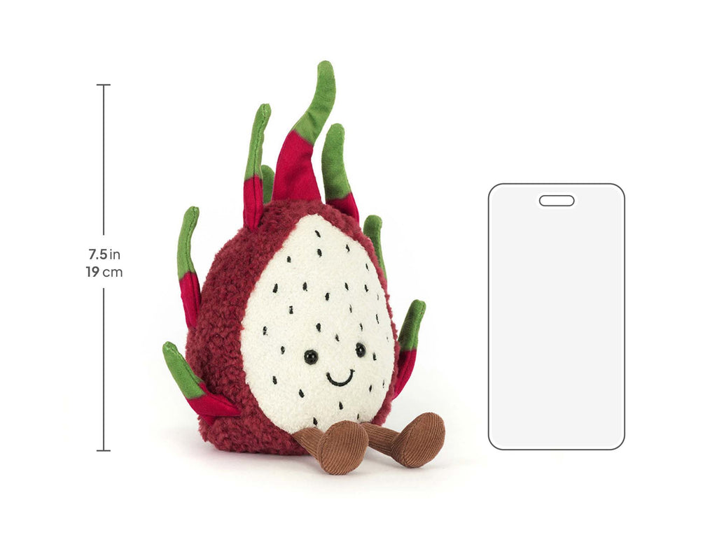 Amuseables Dragon Fruit size chart