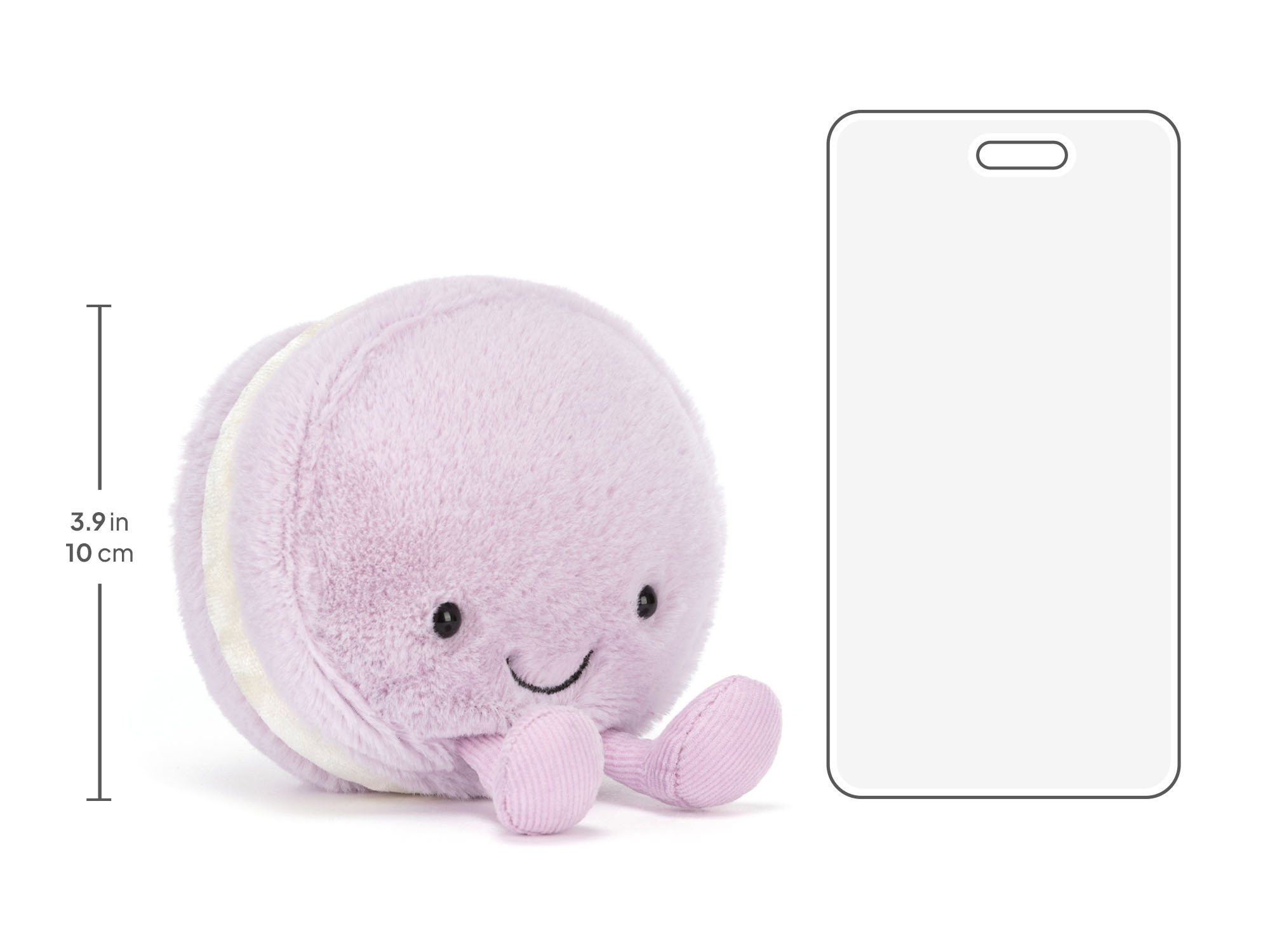Amuseables May Macaron, size chart