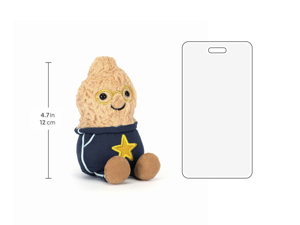Amuseables Peanut Star Student Outfit, size chart