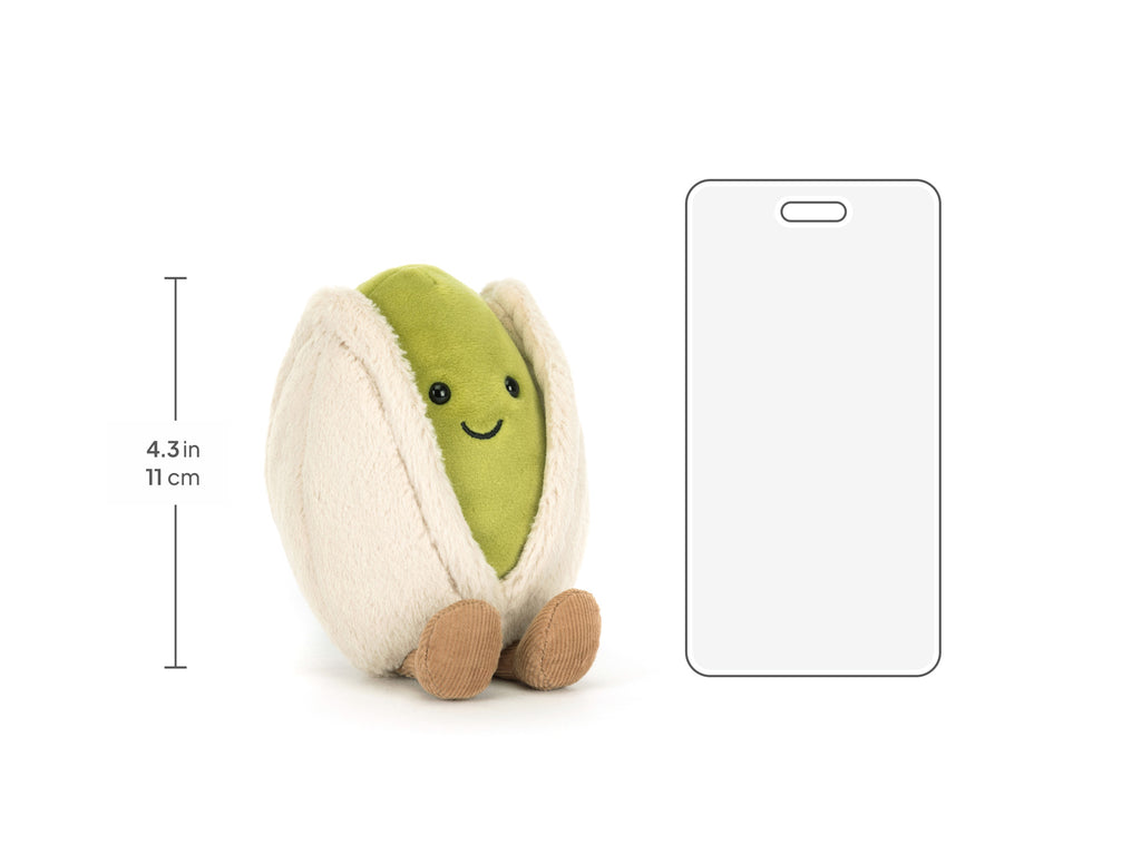 Amuseables Horatio Pistachio, size chart
