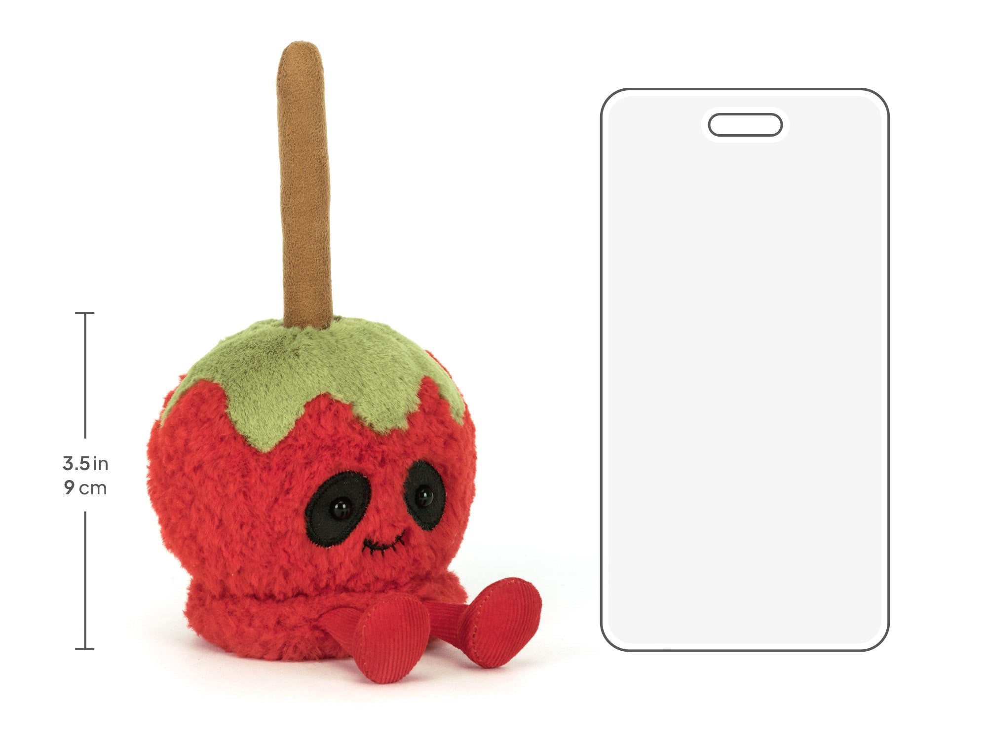 Amuseables Toffee Apple, size chart