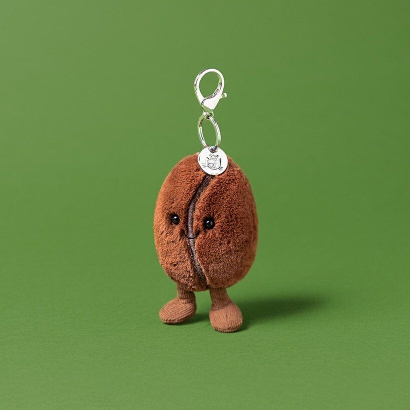 Amuseables Coffee Bean Bag Charm, view 1