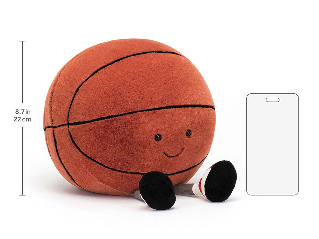 Amuseables Sports Basketball, size chart
