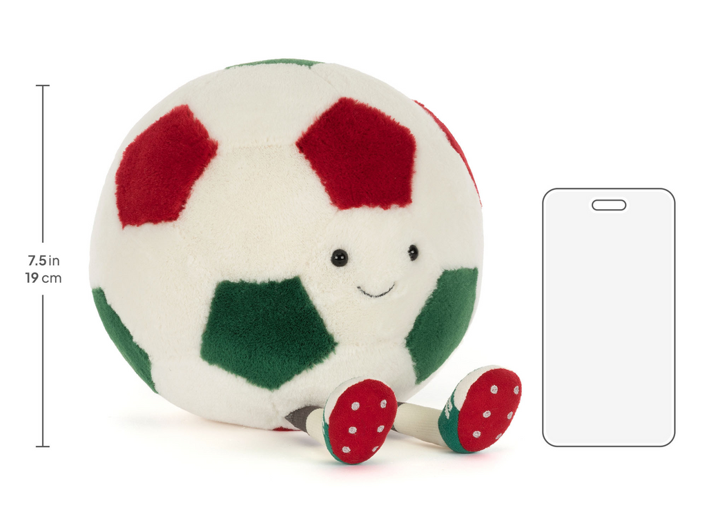 Amuseables Mexico Football, size chart