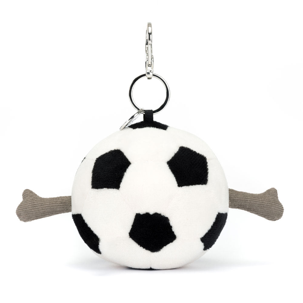 Amuseables Sports Football Bag Charm, View 3