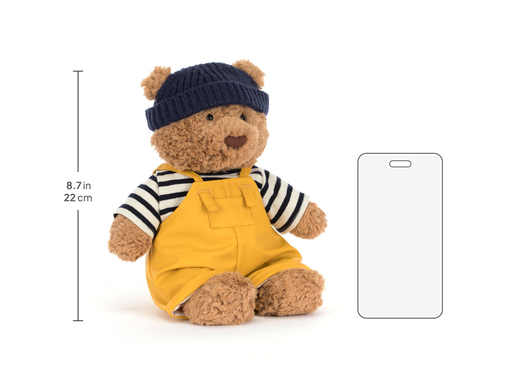 Bartholomew Bear Seafarer Outfit, size chart