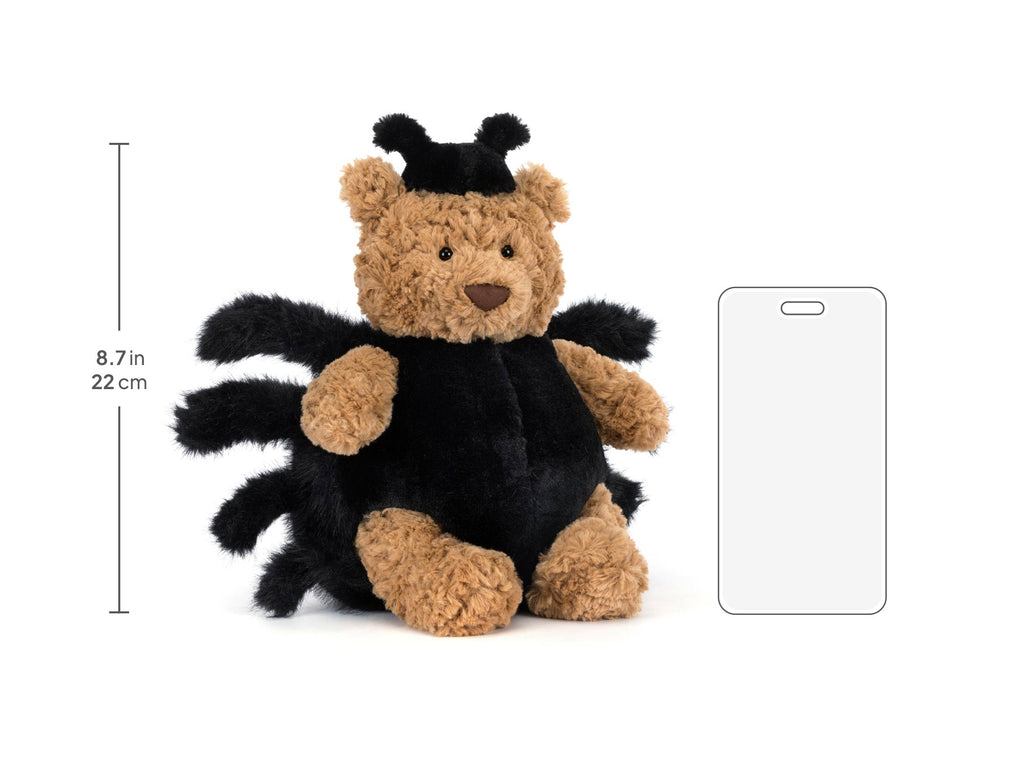 Bartholomew Bear Spider, size chart