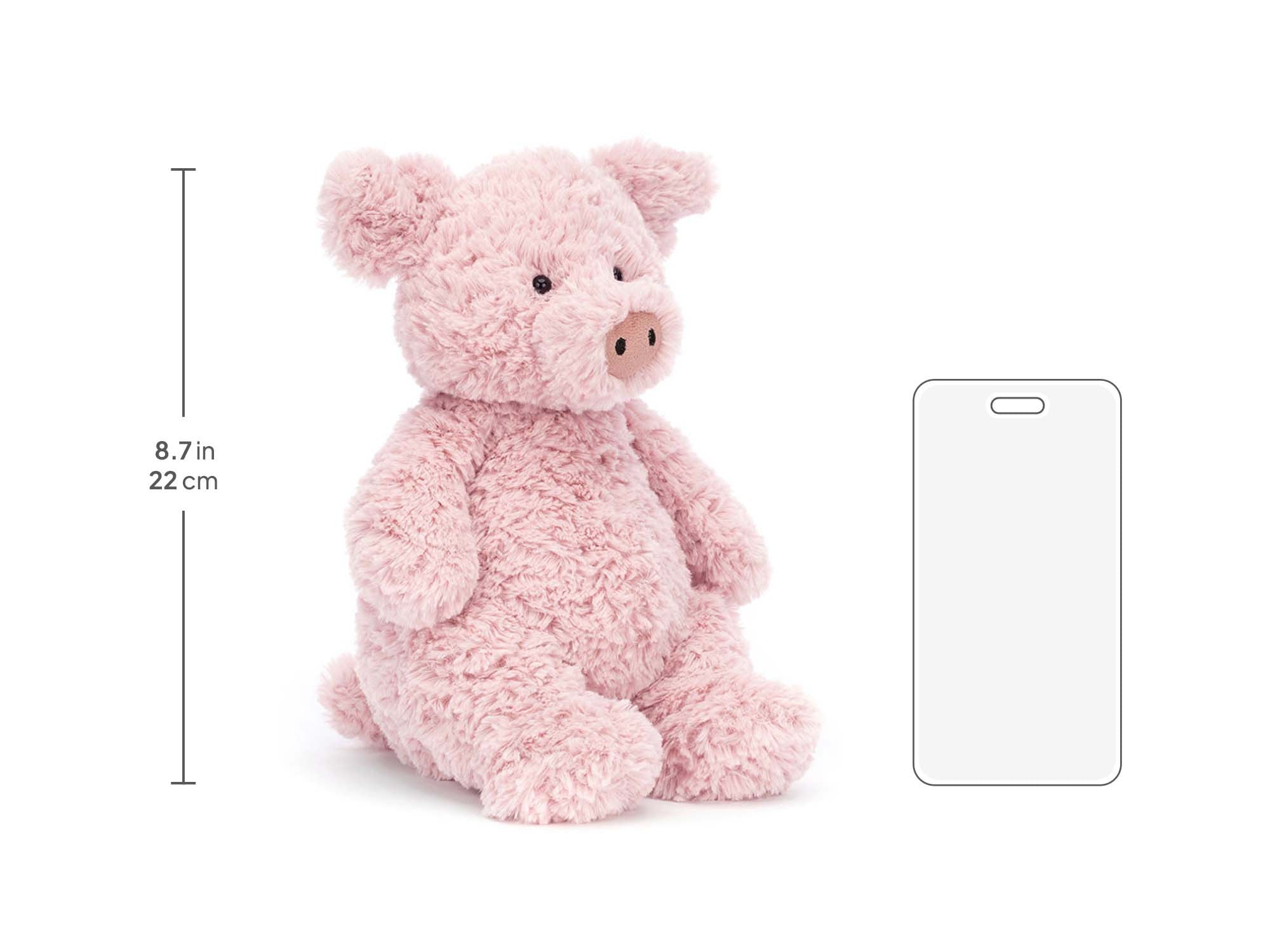 Barnabus Pig, size chart