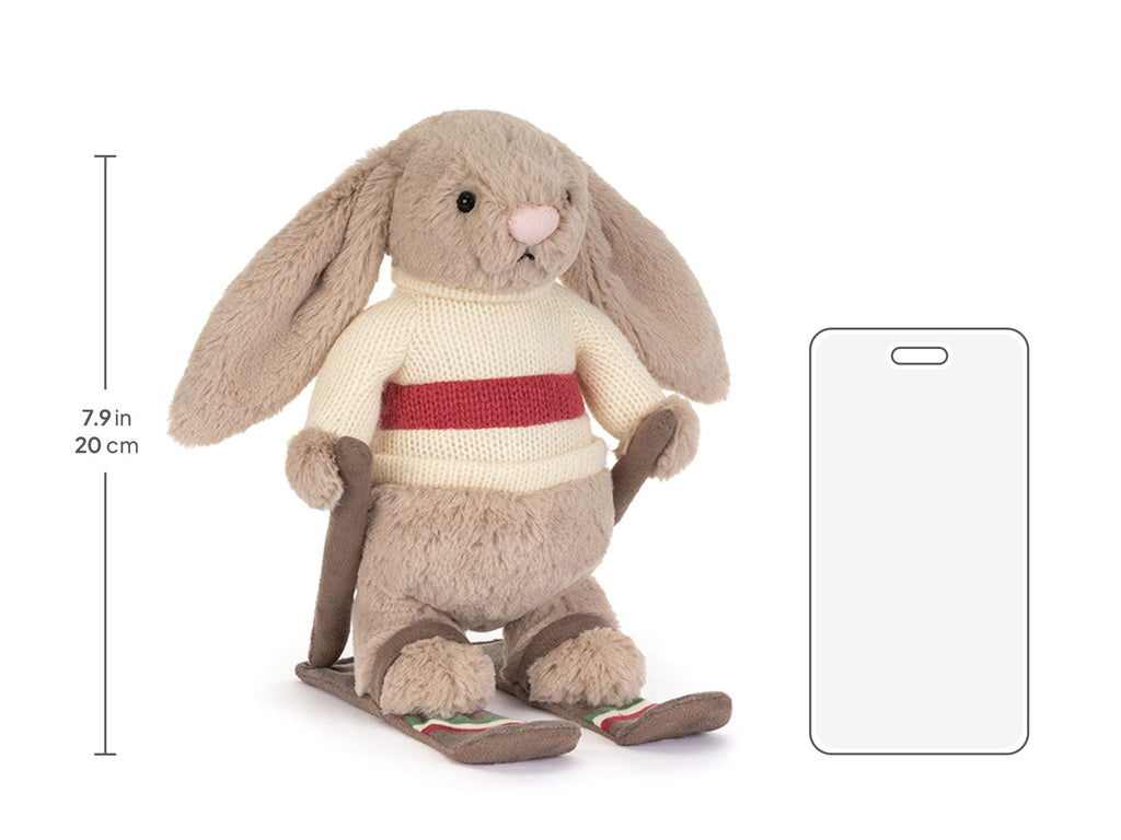 Bashful Bunny Gold Medal Ski Outfit, size chart