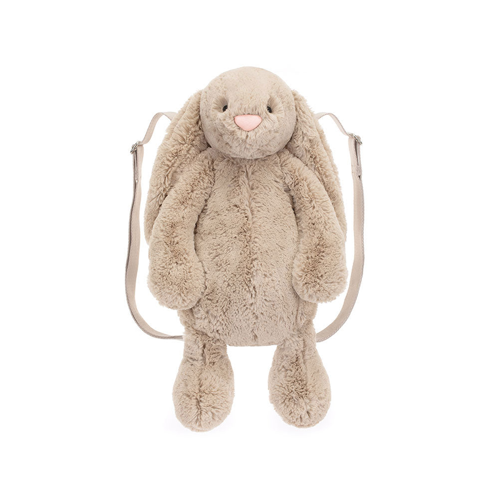 Bashful Beige Bunny Backpack, View  4