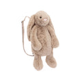 Bashful Beige Bunny Backpack, Main View