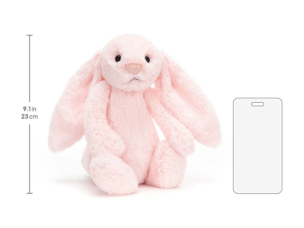 Bashful Pink Bunny Medium, size chart