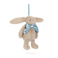 Bashful Beige Bunny Decoration, Main View