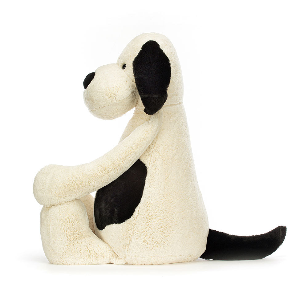 Bashful Black & Cream Puppy Giant, Main View