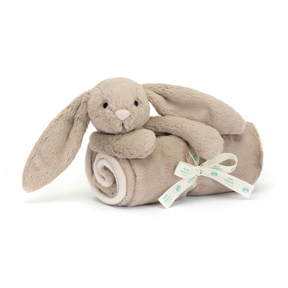 Bashful Beige Bunny Blankie, Main View
