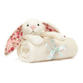 Blossom Cream Bunny 'Berry' Blankie, Main View