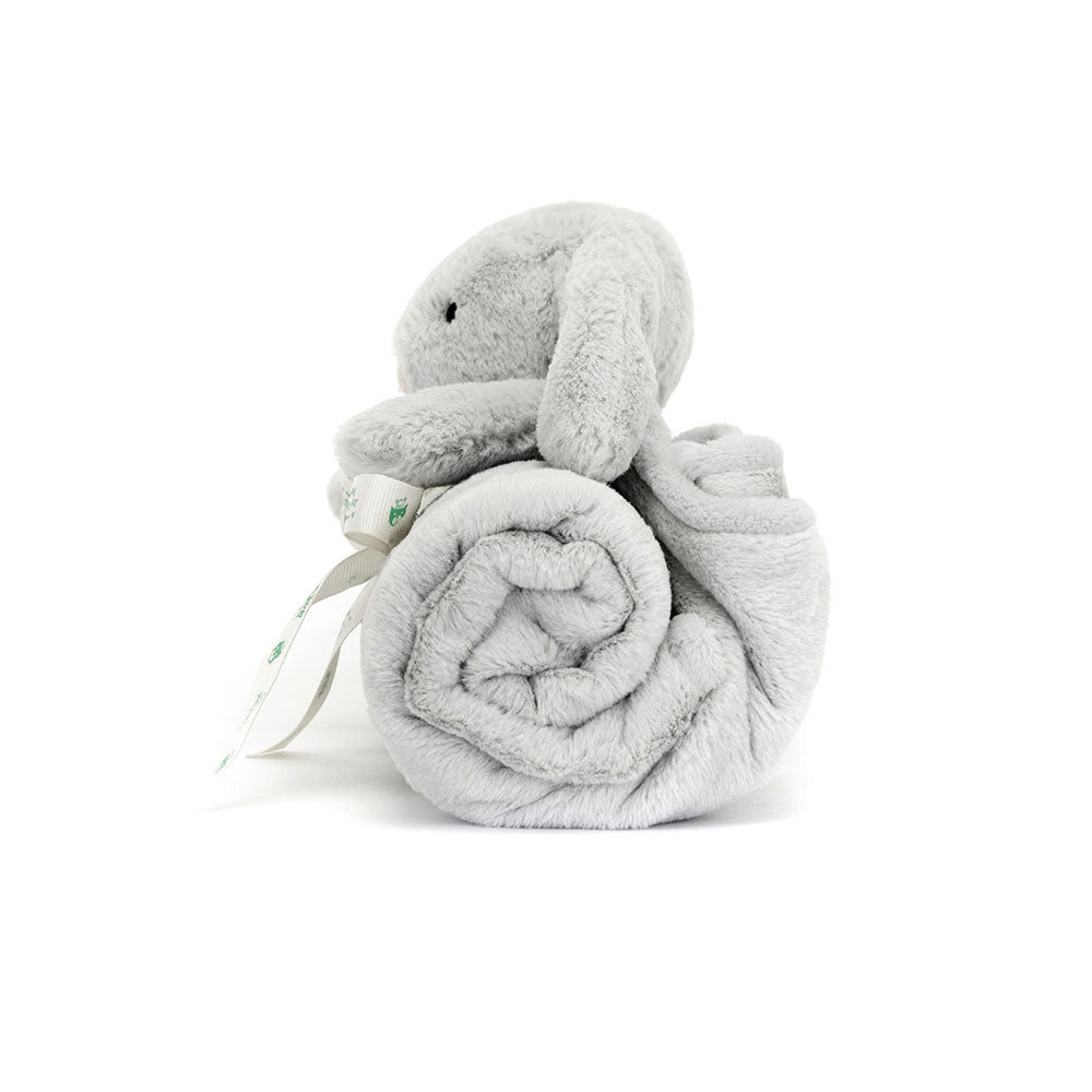 Bashful Silver Bunny Blankie, View 2