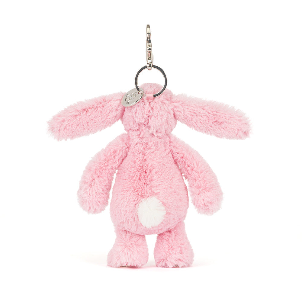 Blushkin Blossom Bunny Bag Charm, View 3