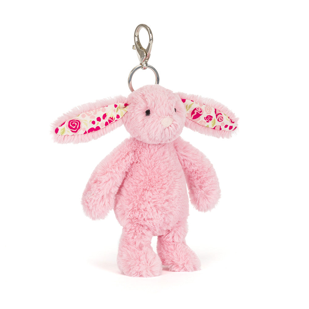 Blushkin Blossom Bunny Bag Charm, Main View