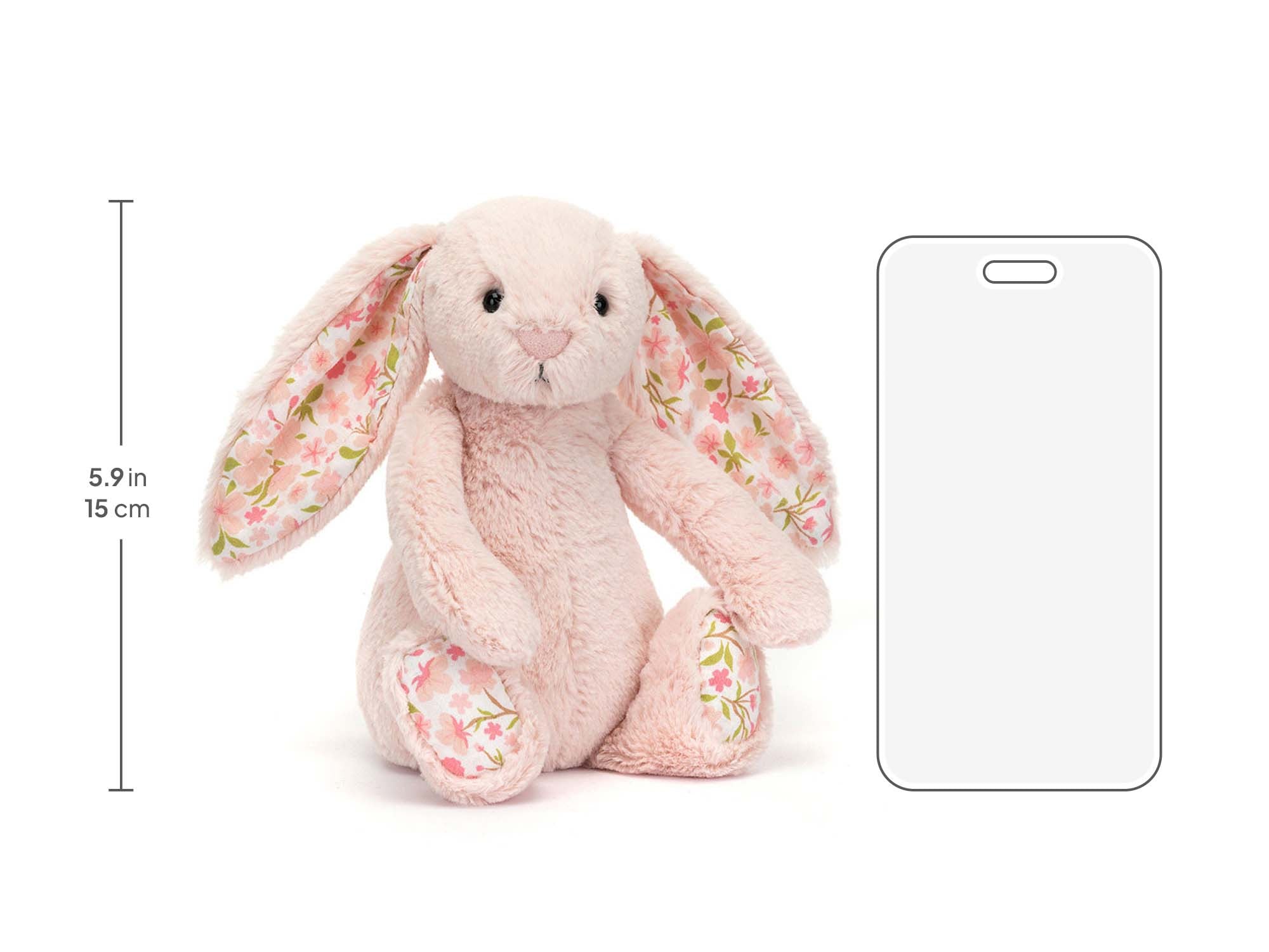 Blossom Blush Bunny Cherry Small, size chart