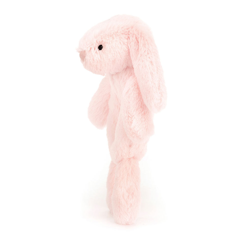 Bashful Pink Bunny Ring Rattle, View 2