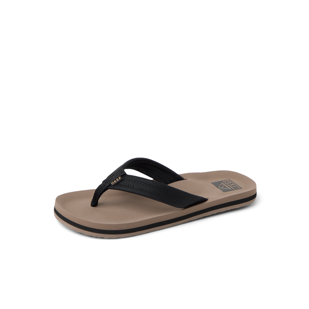 Kids Ahi - Black/Tan - Left Side View