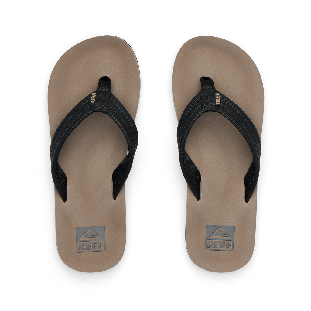 Kids Ahi - Black/Tan - Top View