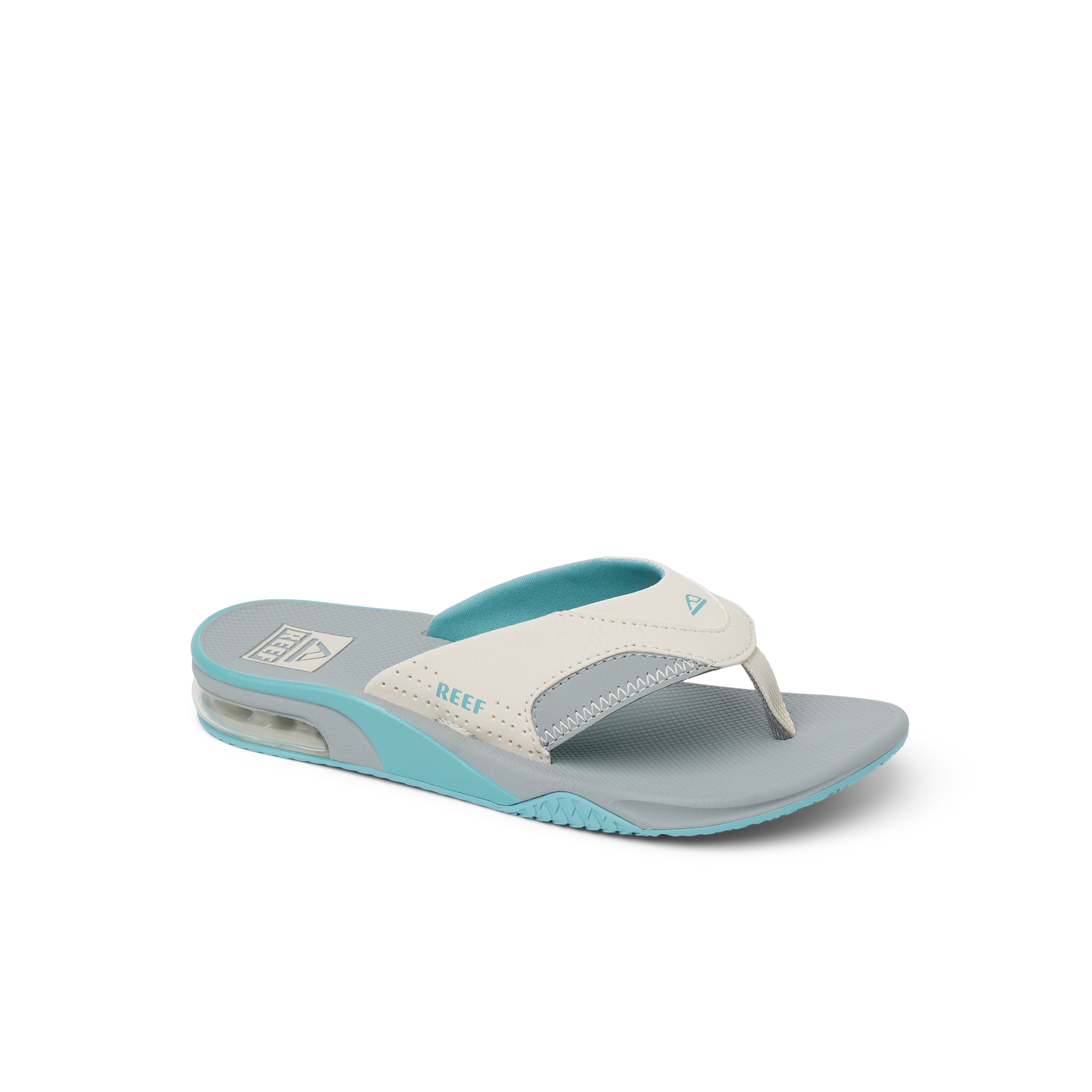 Kids Fanning - Tan/Grey/Blue - Main View