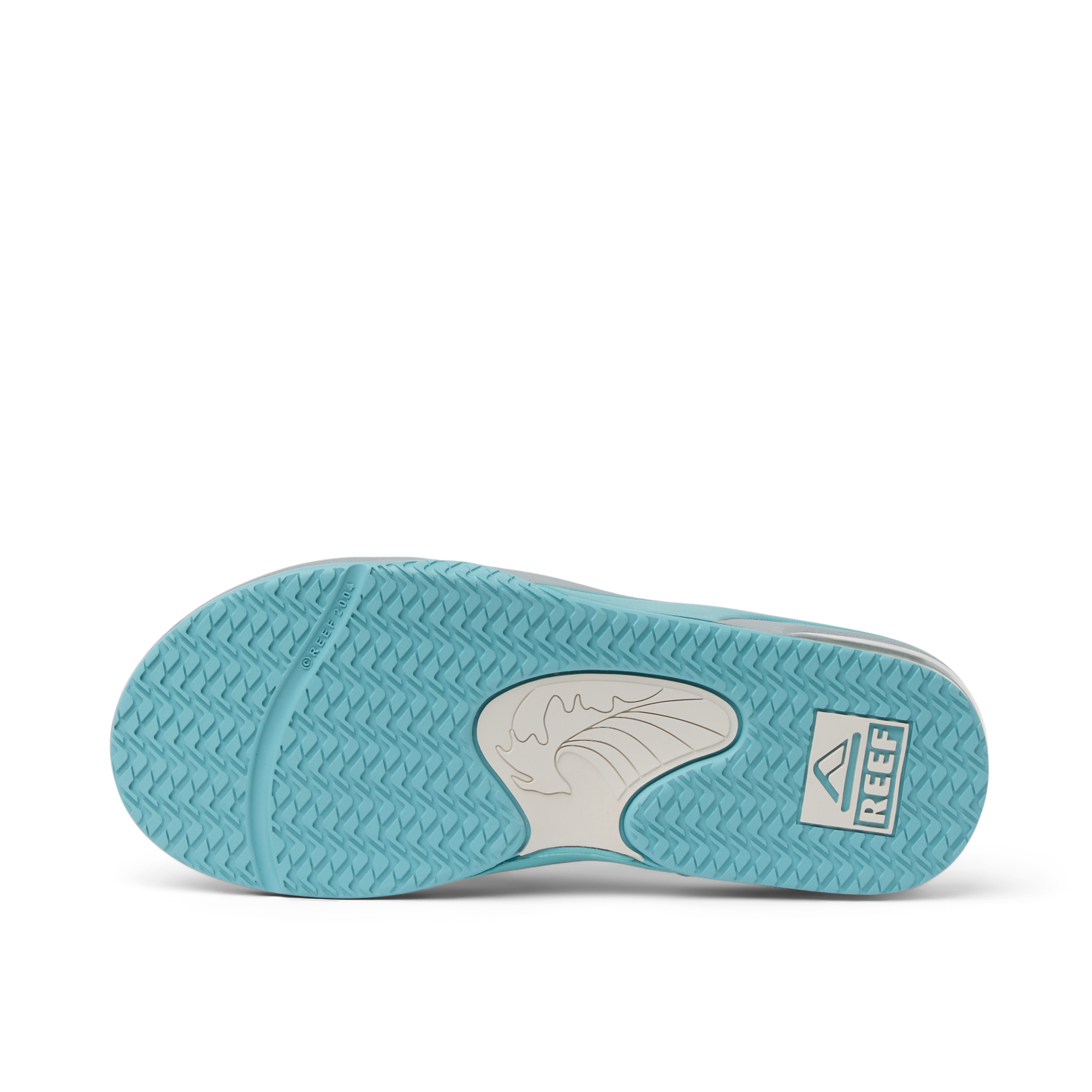 Kids Fanning - Tan/Grey/Blue - Underside View