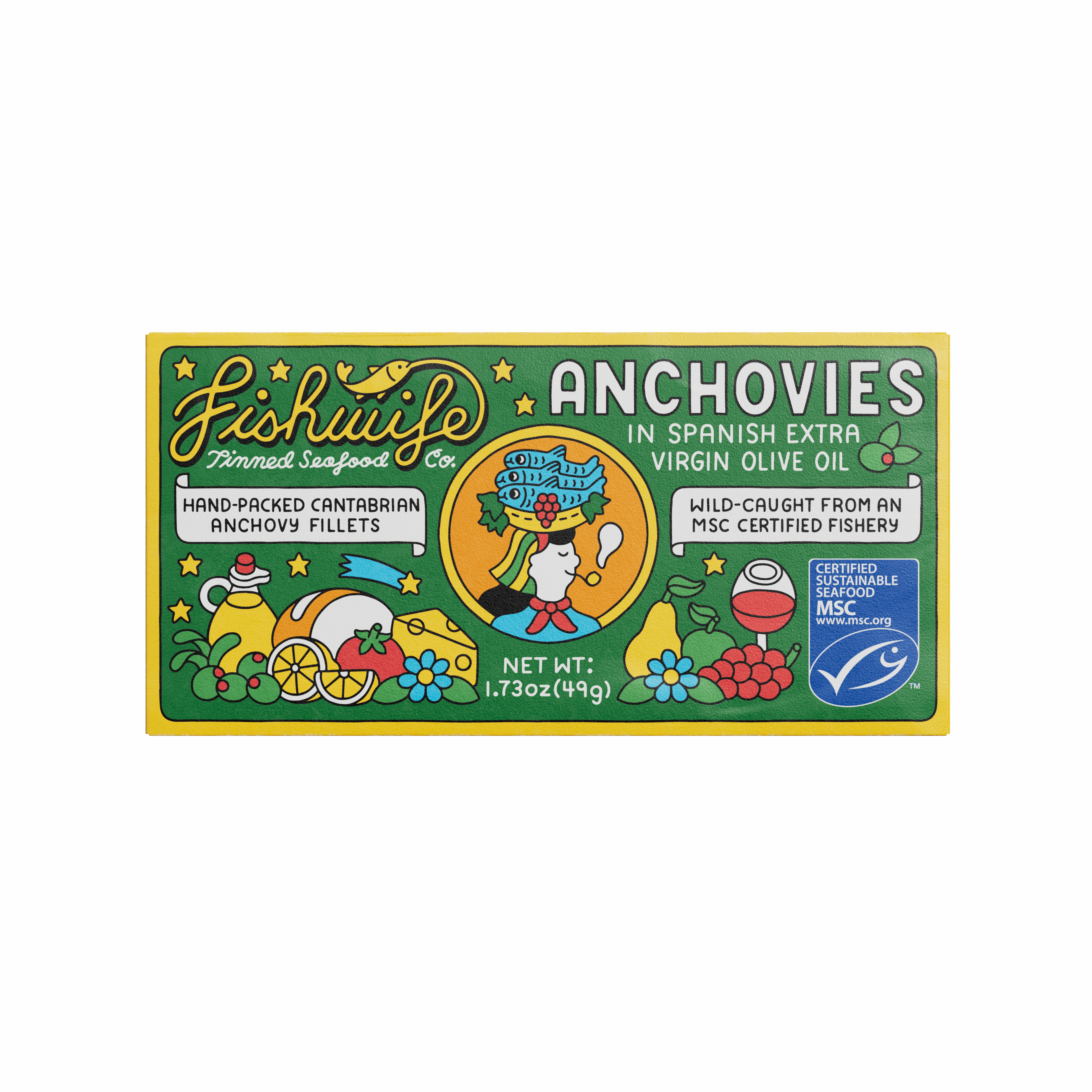Cantabrian Anchovies in Extra Virgin Olive Oil (1-Pack)