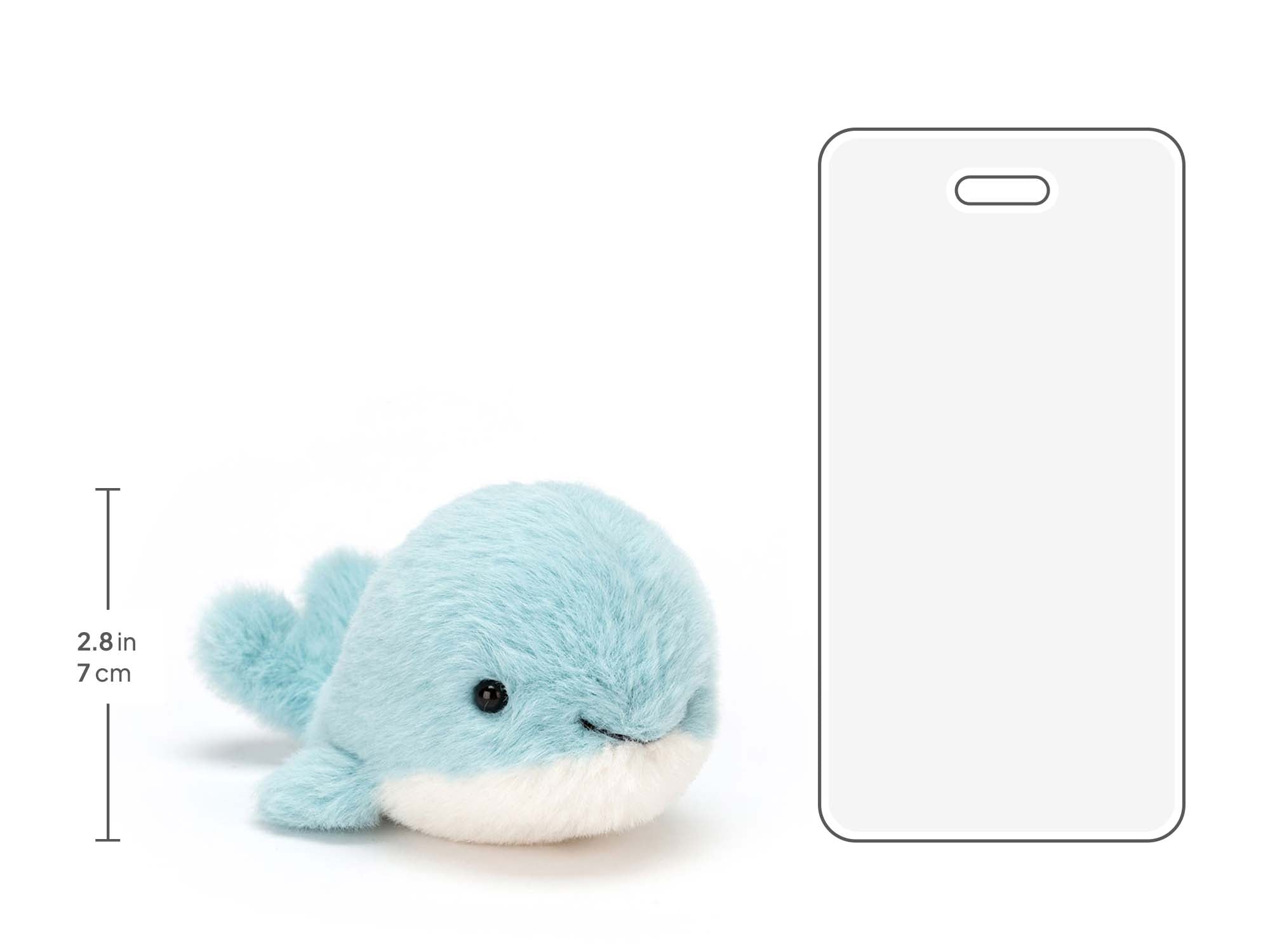 Fluffy Whale, size chart
