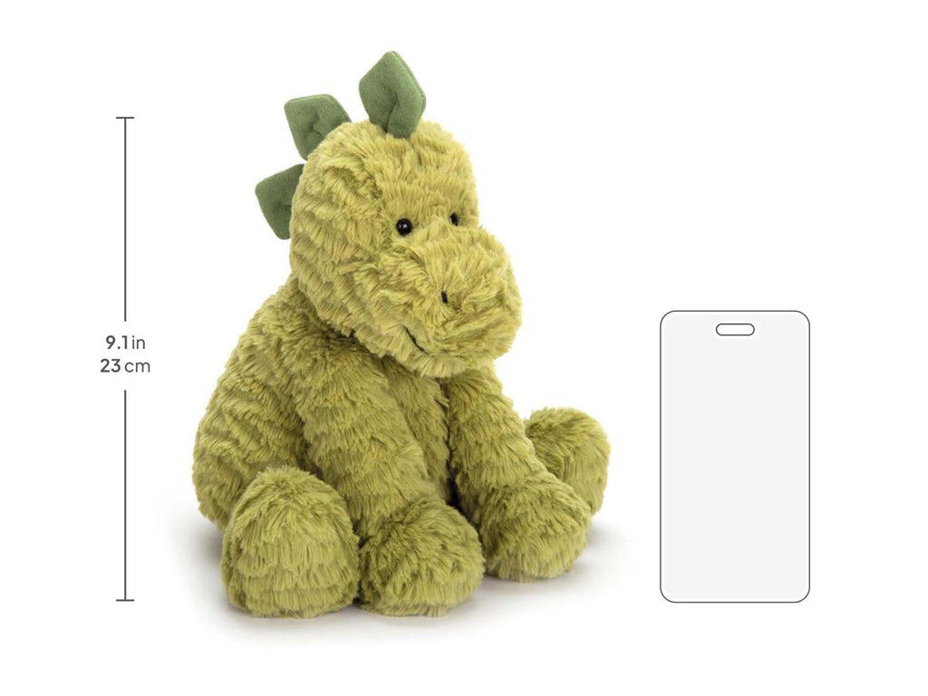 Fuddlewuddle Dino, size chart