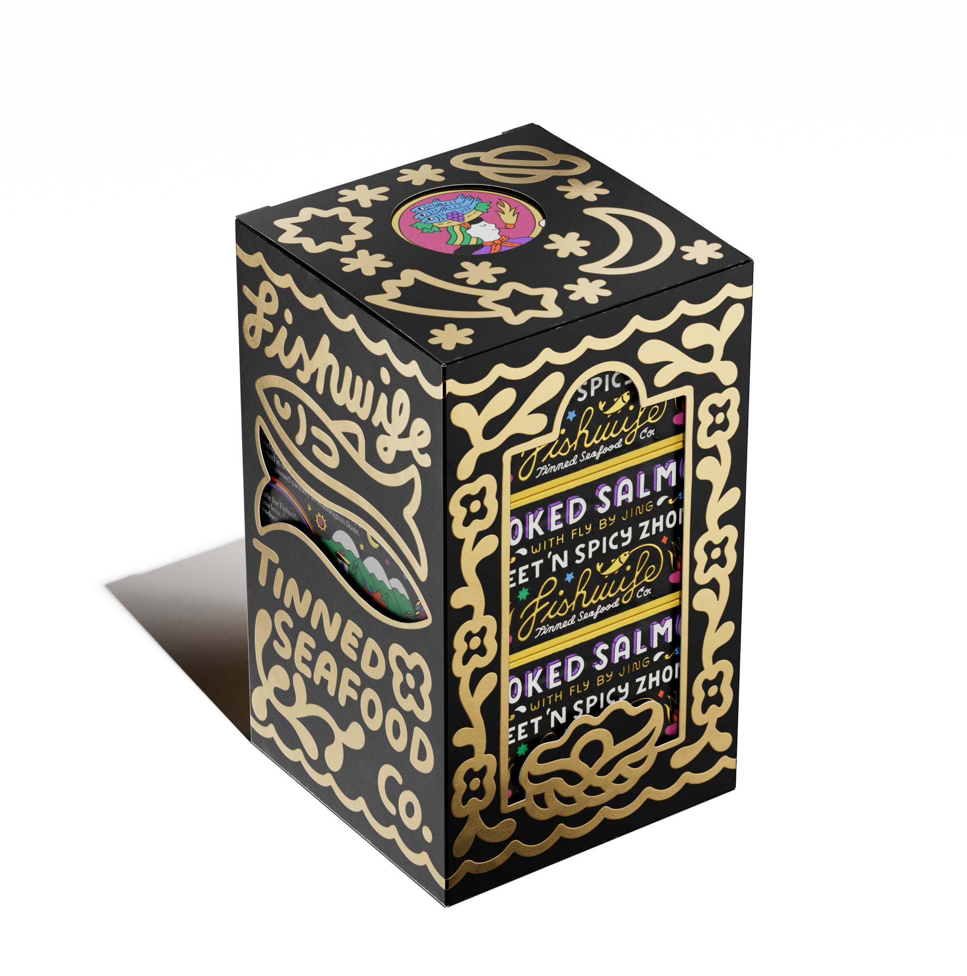 Smoked Salmon with Sweet & Spicy Zhong (3-Pack)