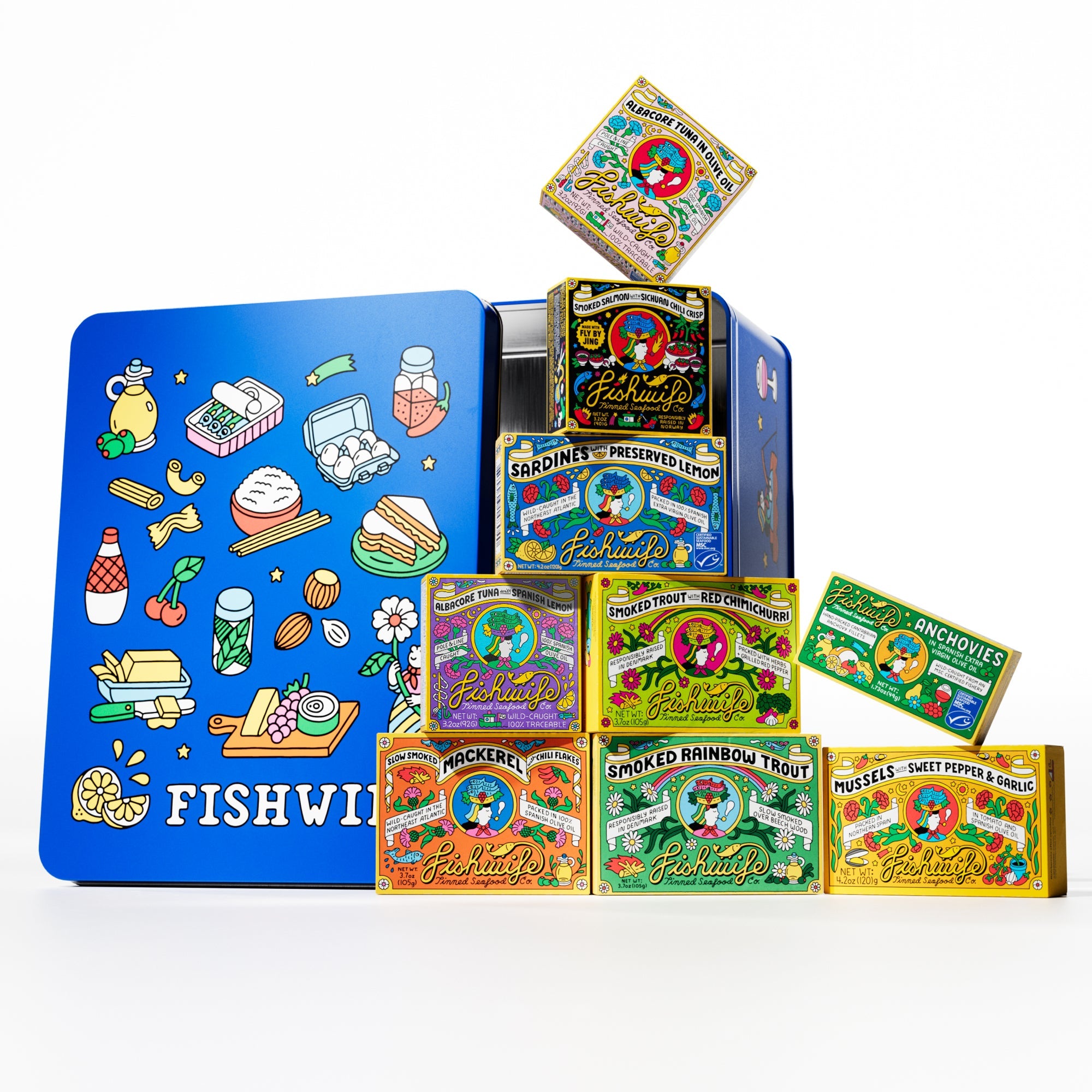Blue Gift Tin