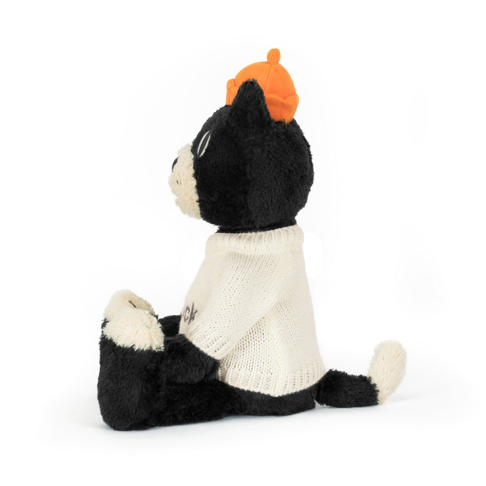 Jellycat Jack with Personalised Cream Jumper, View 3