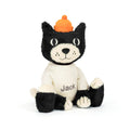 Jellycat Jack with Personalised Cream Jumper, View 1