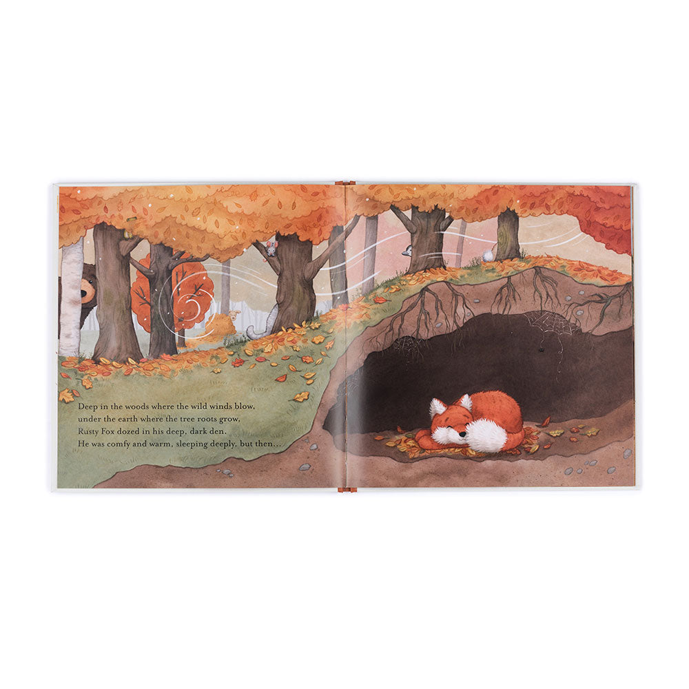 Warm in the Storm Book and Bashful Fox Cub, View 3