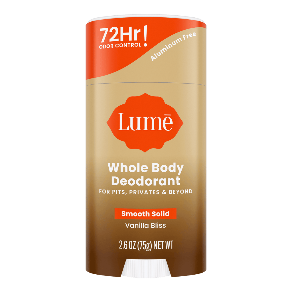Whole body solid stick deodorant in the scent Vanilla Bliss