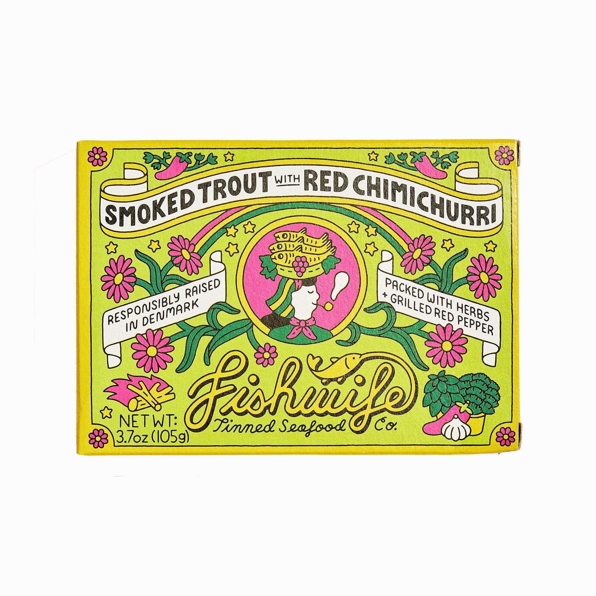 Smoked Rainbow Trout with Red Chimichurri (60-Pack) - WHOLESALE