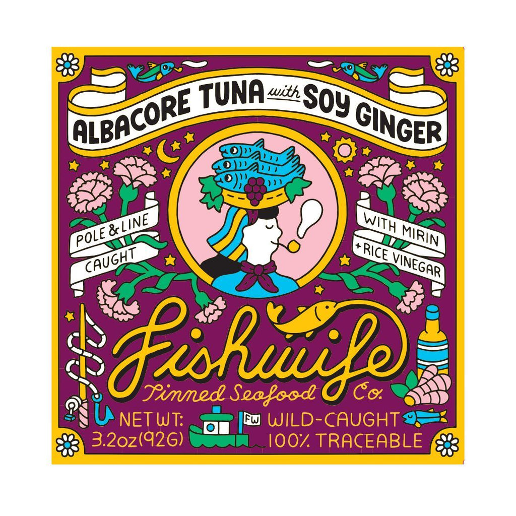 Albacore Tuna with Soy Ginger (12-Pack) - WHOLESALE
