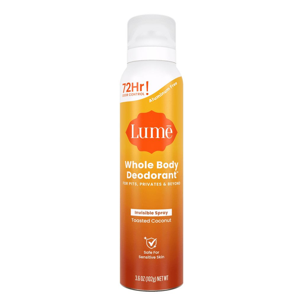 Can of Toasted Coconut Aluminum Free Spray Deodorant