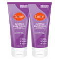 Two purple tubes of Body Cream in the scent Lavender Sage