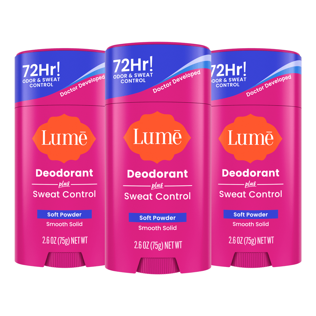Soft Powder | Sweat Control Solid Deodorant 3-Pack