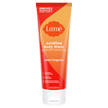 Orange Lume clean tangerine acidified body wash against a white background