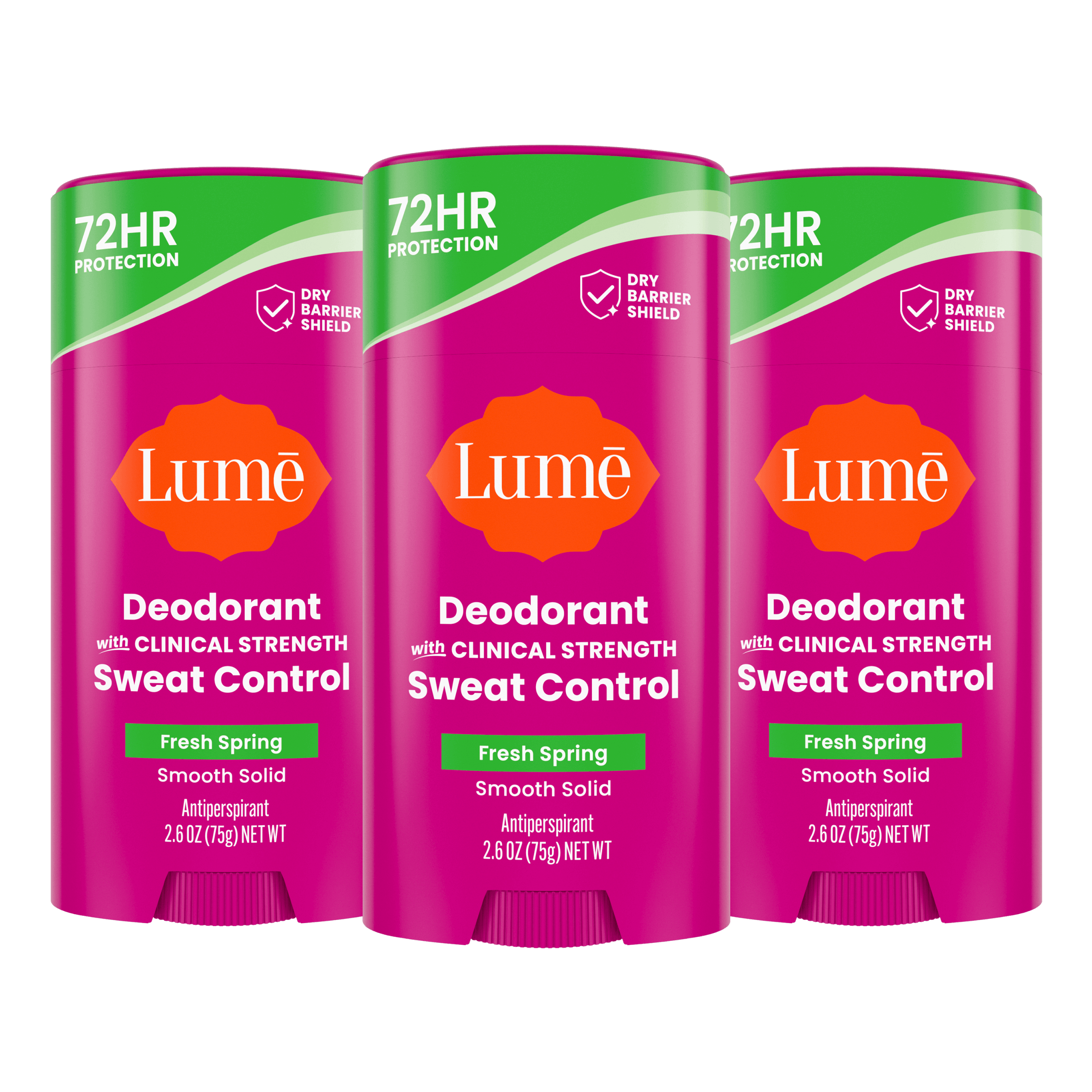 Fresh Spring | Sweat Control Solid Deodorant 3-Pack